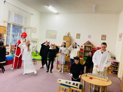 Nebeské divadlo a mikulášská nadílka