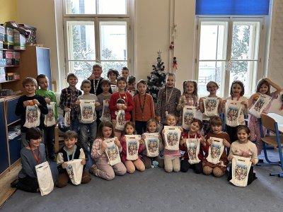 MIKULÁŠSKÁ NADÍLKA A ŘÁDĚNÍ VE SNĚHU - IV. ODDĚLENÍ (A. CABUKOVÁ)