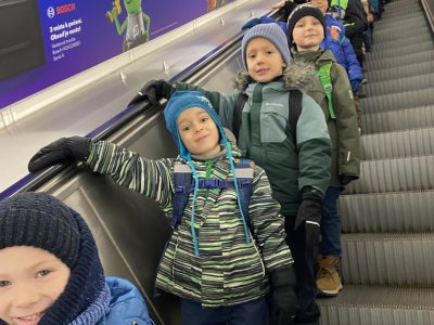 Návštěva divadla a Mikuláš v přípravce