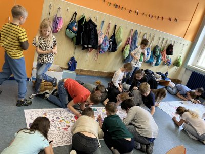 Vyrábíme velikonoční plakát a karnevalové masky