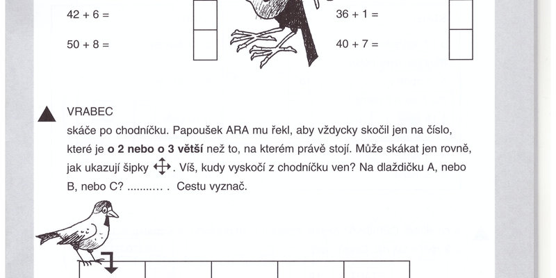 Ptačí týden - matematika 11.5 - 15.5.