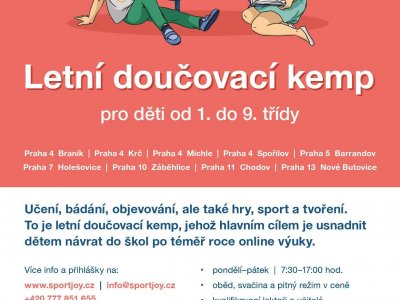 Letní doučovací kempy zdarma