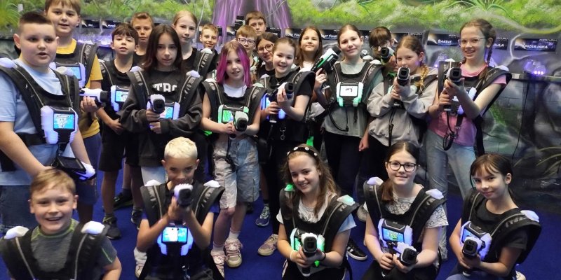 5.A Laser game a areál Vltavanů