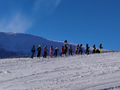 Medvědi bouda - lyžujeme a je to super!