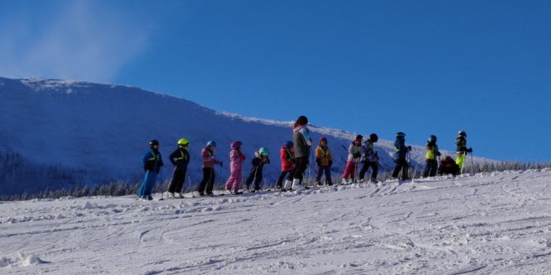Medvědi bouda - lyžujeme a je to super!
